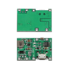 Модуль J5019 (HW-357) - Контролер заряду АКБ 1A 1S Li-ion з мікро-USB та підвищуючий DC-DC перетворювач